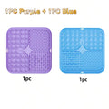 PawNest™ Silicone Lick Mat for Dogs – Slow Feeder & Anxiety Relief Feeding Pad