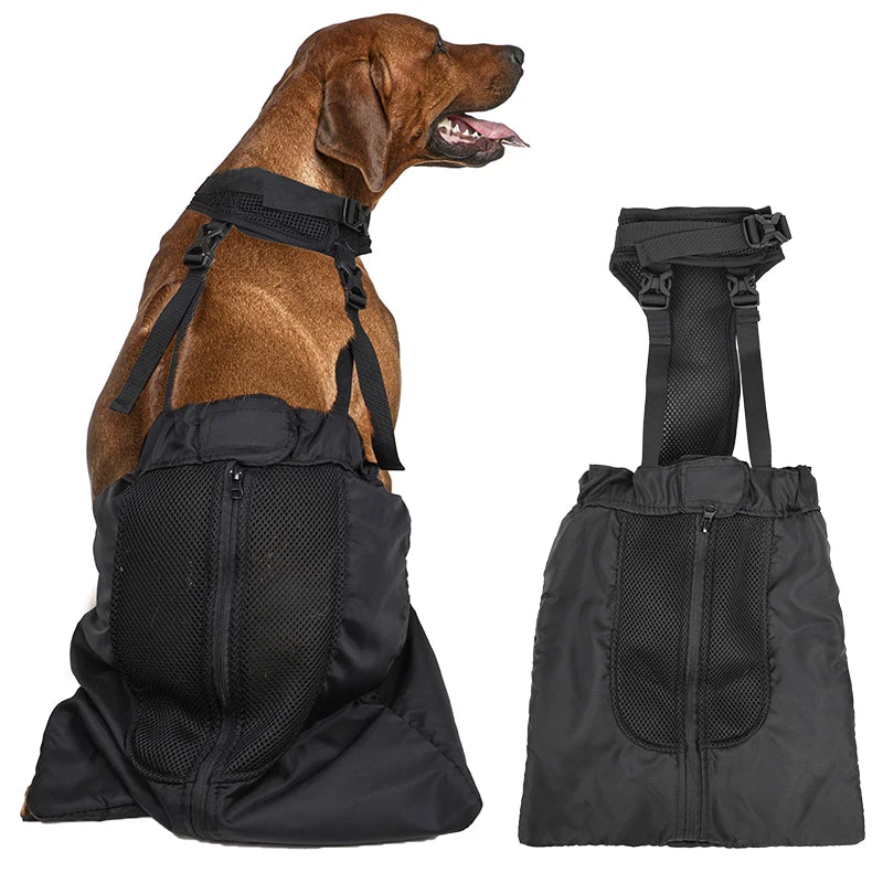PawNest™ DragGuard – Protective Hind-Leg Drag Bag