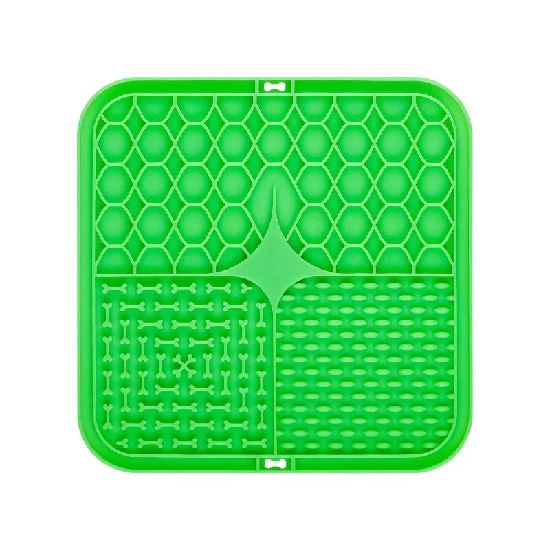 PawNest™ Silicone Lick Mat for Dogs – Slow Feeder & Anxiety Relief Feeding Pad