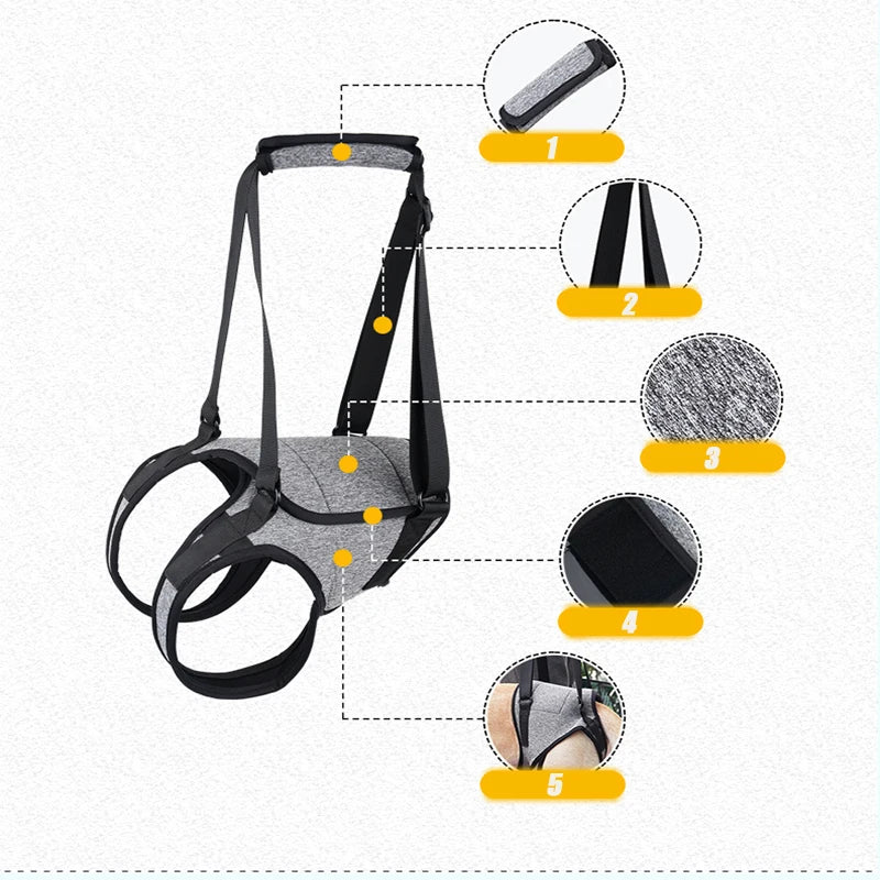PawNest™ HipAssist Dog Lift Harness | Hip Dysplasia Support Sling
