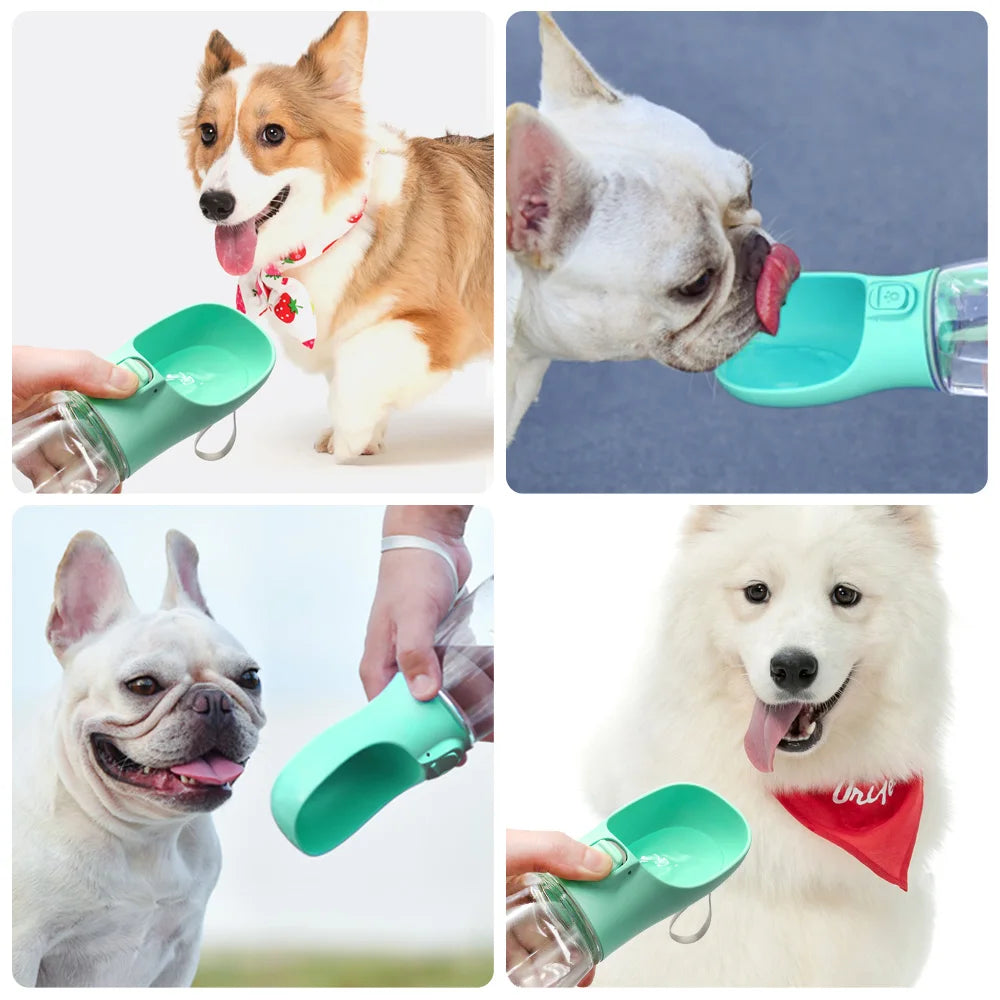PawNest™ Portable Dog Water Bottle – Leak-Proof Travel Water Dispenser