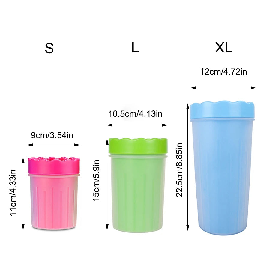 PawNest™ Portable Dog Paw Cleaner Cup