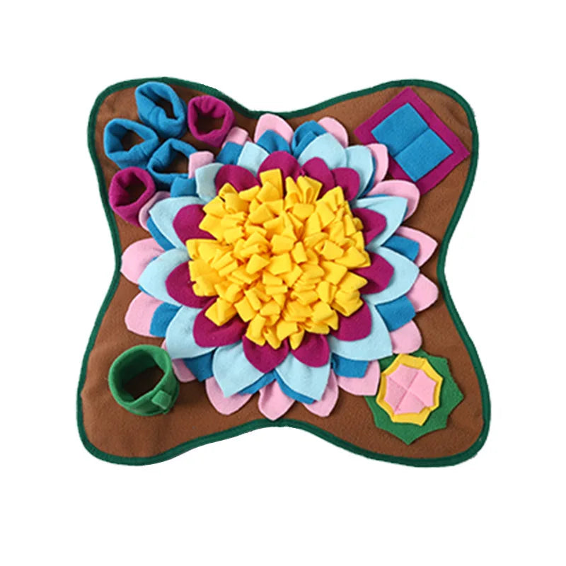 PawNest™ Snuffle Mat for Dogs – Interactive Feeding Puzzle, Slow Feeder & Natural Foraging Toy