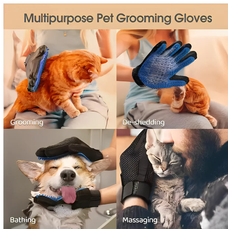 PawNest™ TrueTouch Pet Grooming Glove