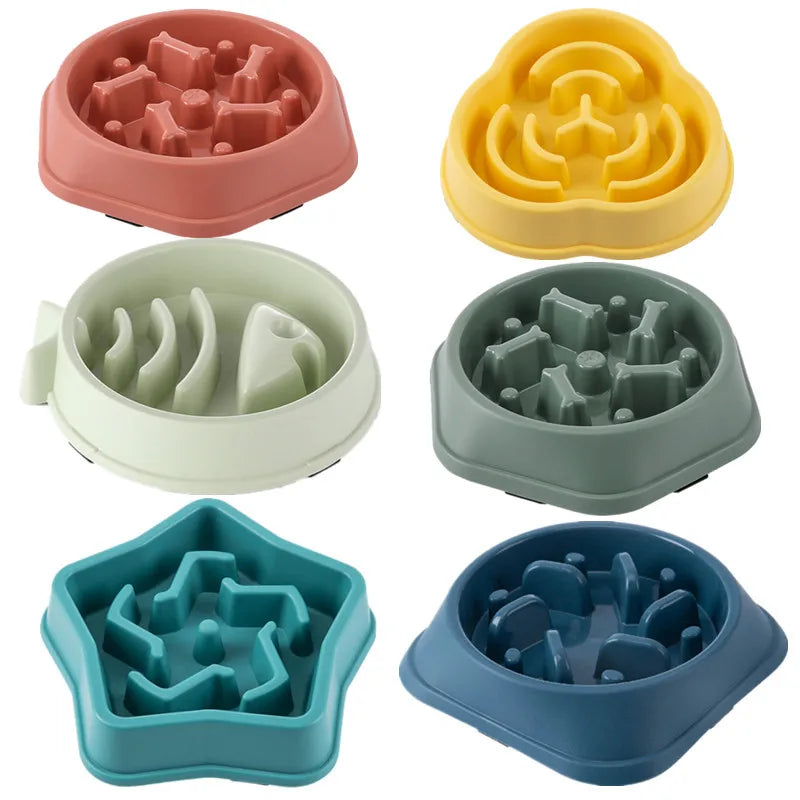 PawNest™ Non-Slip Slow Feeder Dog Bowl