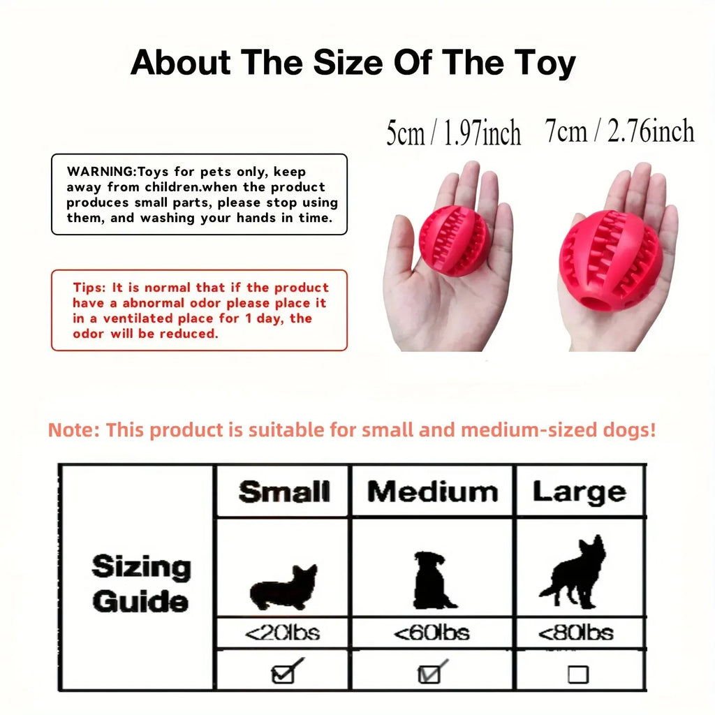 PawNest™ ChewBall Interactive Dog Treat Dispenser