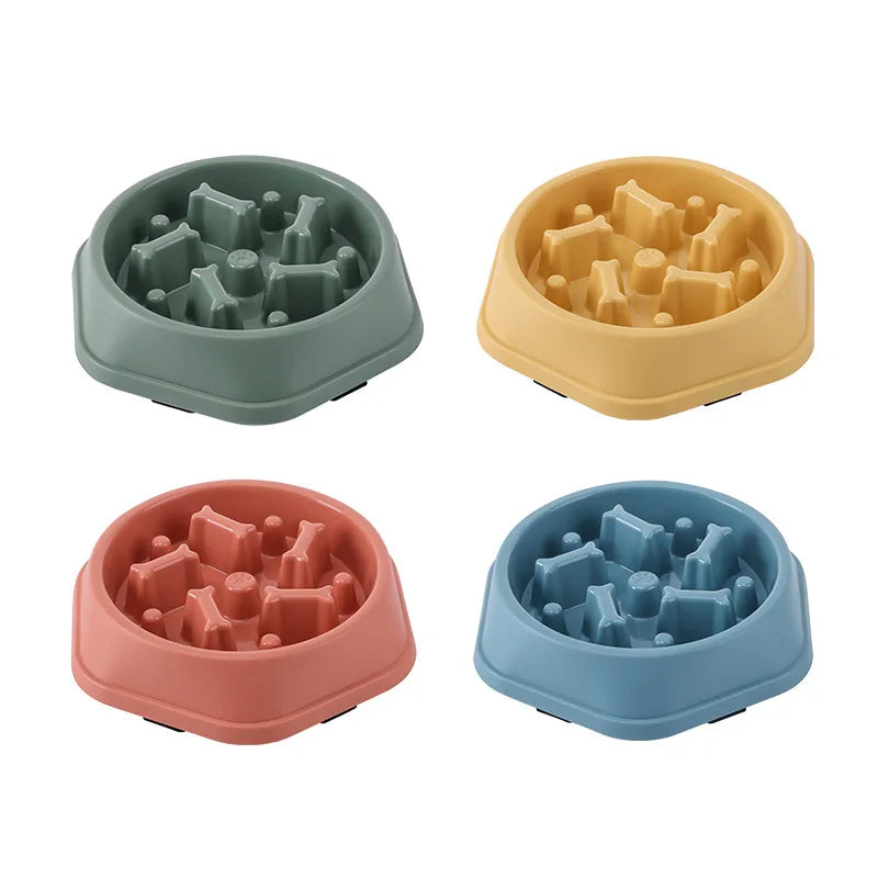 PawNest™ Non-Slip Slow Feeder Dog Bowl