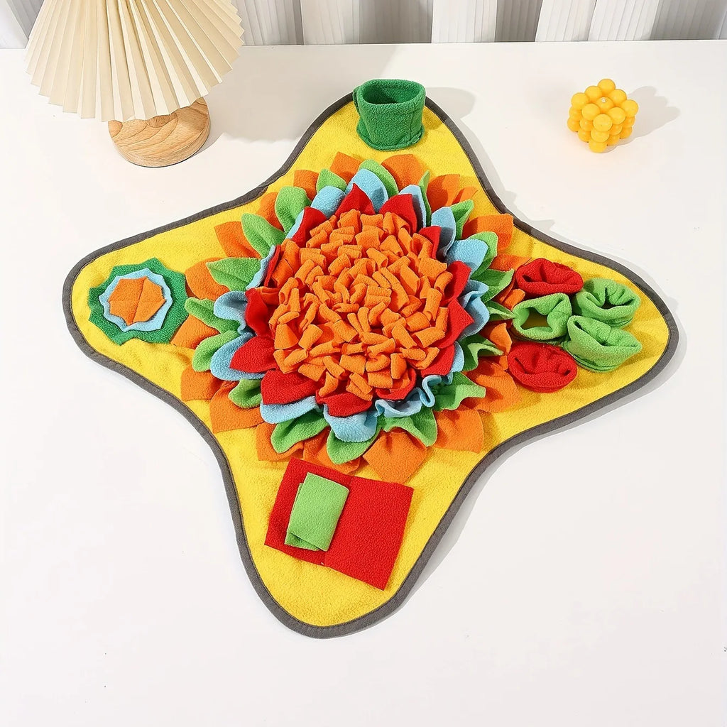 PawNest™ Snuffle Mat for Dogs – Interactive Feeding Puzzle, Slow Feeder & Natural Foraging Toy