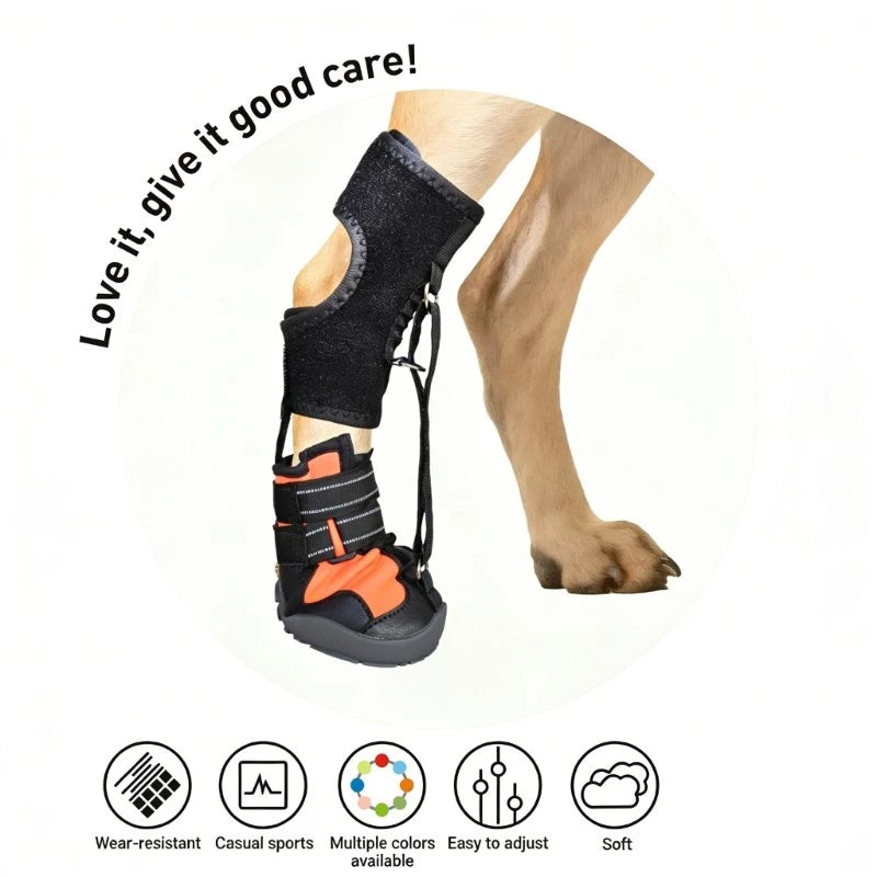 PawNest™ ToeLift Dog Brace – Anti-Knuckling Support for Dragging Paws